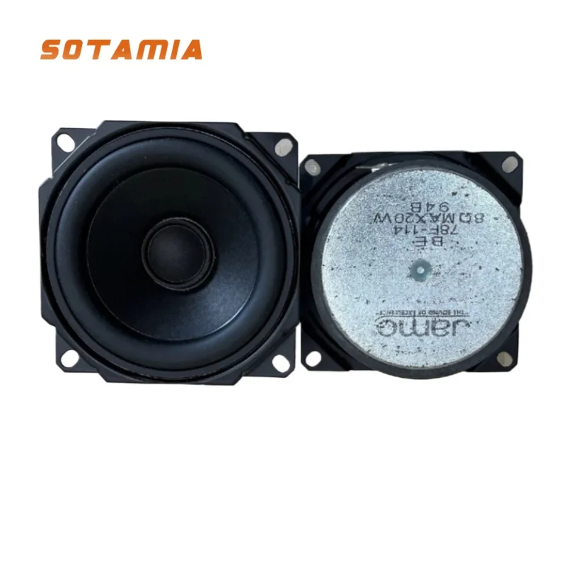

SOTAMIA 2 шт. 3-дюймовые портативные колонки Altavoz 8 Ом 20 Вт HIFI динамик среднечастотный музыкальный звук домашний аудио громкоговоритель для JAMO