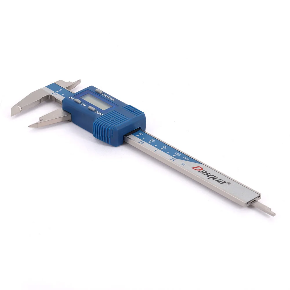 Dasqua Stainless Steel 0-100mm Mini Digital Vernier Caliper 0-4'' Digimatic Caliper Measuring Tool