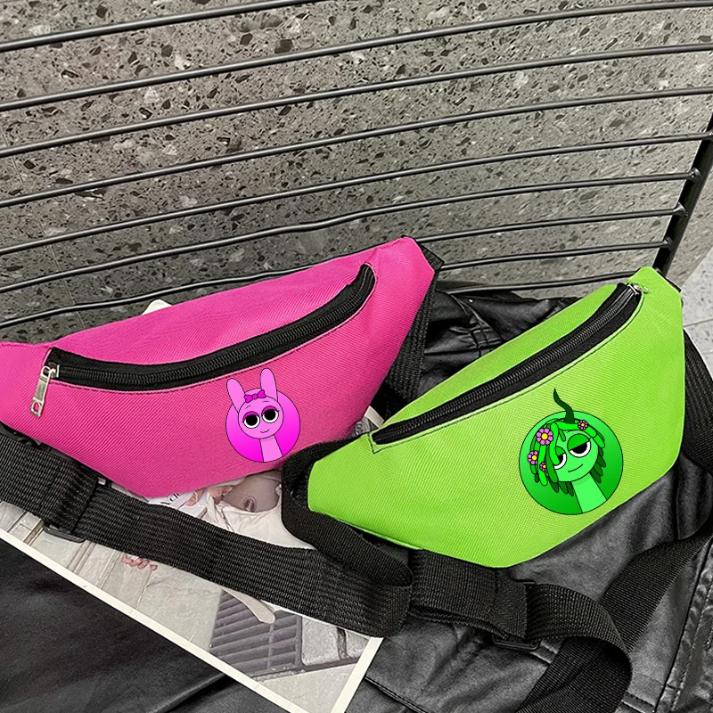 Sprunkis Hüfttasche Oxford Wasserdichte Gürteltasche Handytasche für Radfahren Ausflüge Sport Einfache Reise Herren Schultertaschen Geschenk