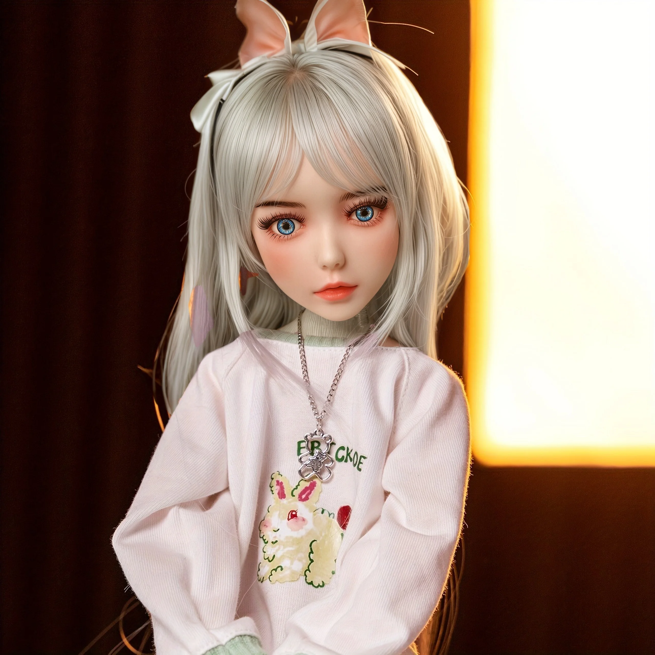 Bambola anime da 70 cm modello YouquD9/giunti mobili/corpo sessuale/scultura testa staccabile/bambola in costume/negozio di bambole regalo squisito