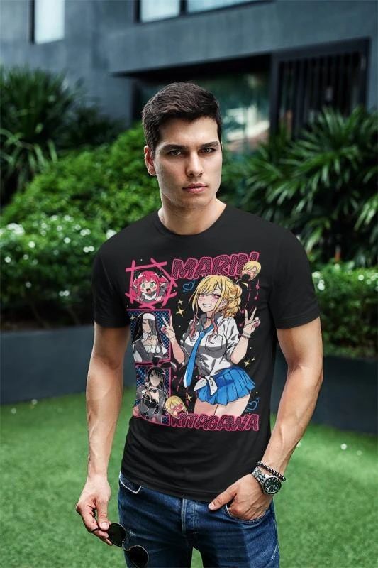Unisex My Cosplay Darling Anime T-Shirt, Sailor Manga Waifu Graphic Tee Shirt,Anime Lovers Gift, Cosplay Shirt, Japanese Manga