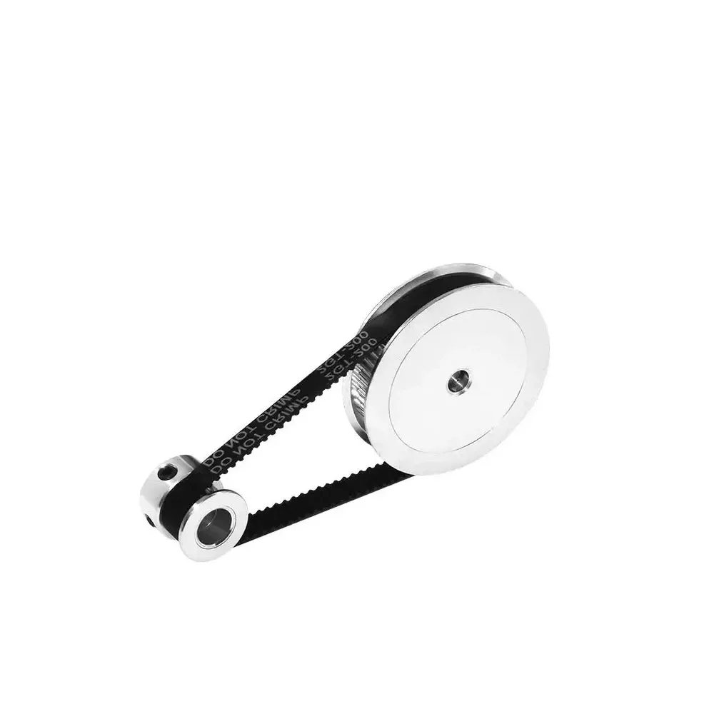 GT2 Timing Pulley Aluminum 20T 60T 5mm Bore 6mm Belt for 200/280/400/610mm Length