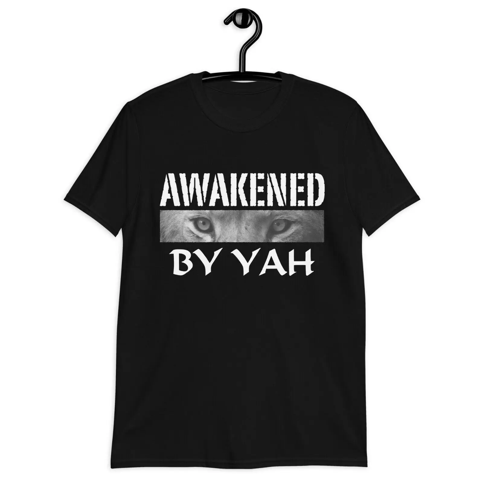 Lion Eyes Awakened By Yah Hebrew Israelite Clothing Unisex T-Shirt Apparel Gift