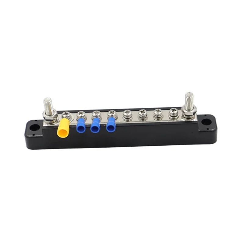 

AV36-10 Way Screw Terminal Blocks 150A Busbar Accessories With Terminals For Vehicle And Boat Wiring Rebuilds Supports Up To 48V