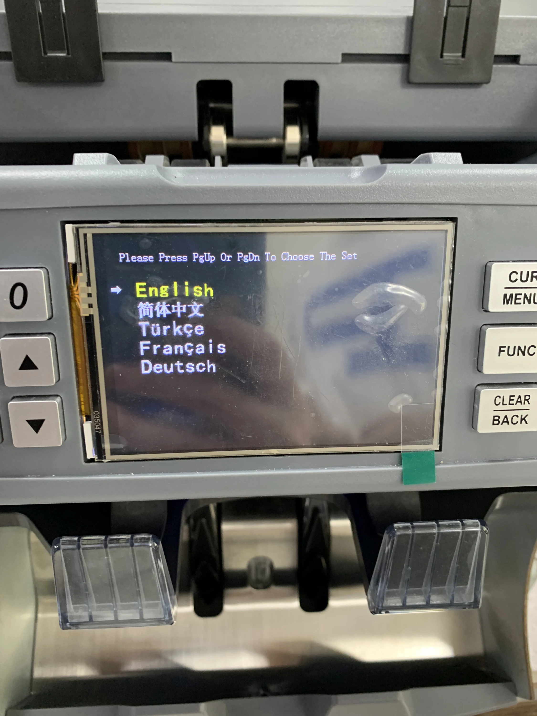 طباعة الرقم التسلسلي قيمة عد العملات المتعددة عداد الفواتير والفرز HL-S210 2 جيب 2CIS مع الطابعة #6