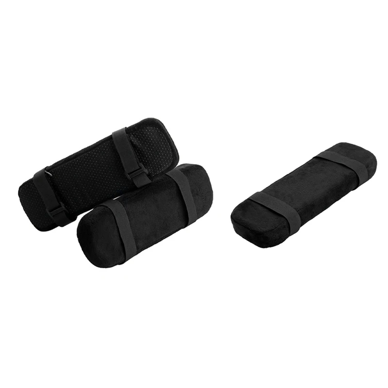 2Pcs Office Chair Parts Arm Pad Memory Foam Armrest Cover Cushion Pad For Home Office Chair Comfortable Elbow Pillow Durable