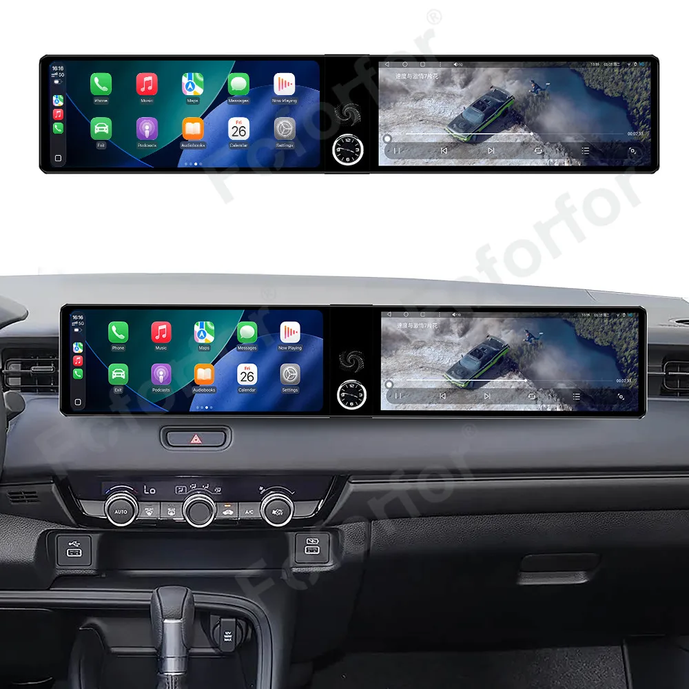 

Dual 12.3 Inch HD Screen Android13 For Honda XR-V 2023-2026 Car Radio GPS Navigation CarPlay Multimedia Player Head Unit