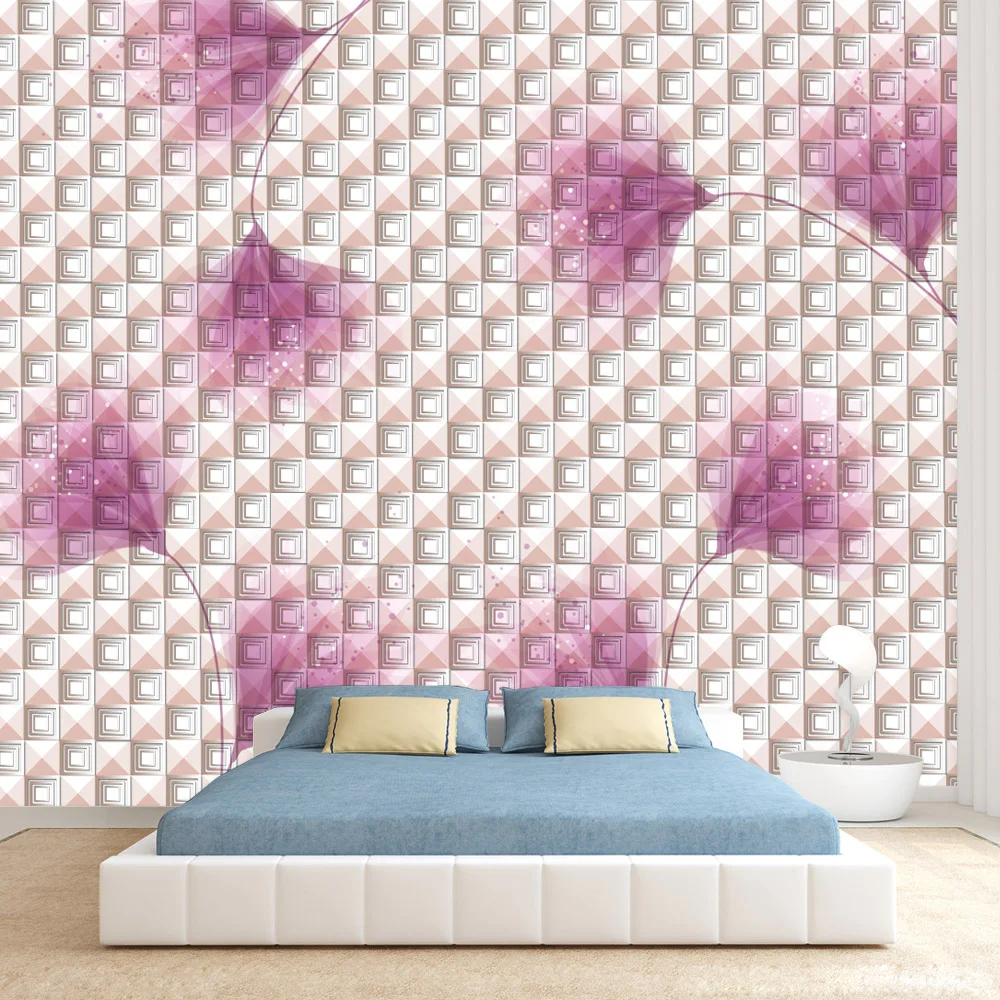 

Custom Peel and Stick Wallpapers Accept for Bedroom Walls Floral Brick TV Background Contact Wall Design Papers Home Decor Mural