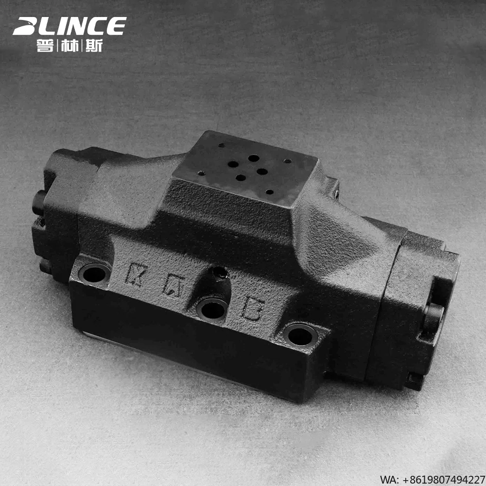 DSHG-06 Spring Centred Metal Processing Hydraulic Solenoid Directional Control Valves pilot Operated Hydraulic Control Valve