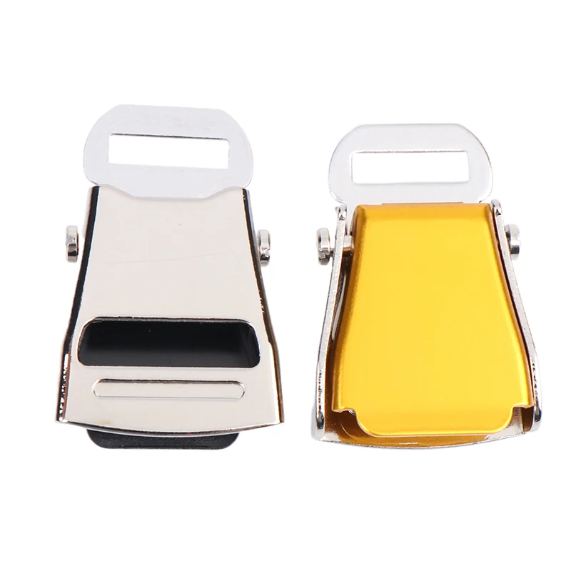 1PC Luggage DIY Accessories 1.4CM SLOT Detachable Mini Airplane Safety Seat Belt Buckle Keychain Small Plane Buckle