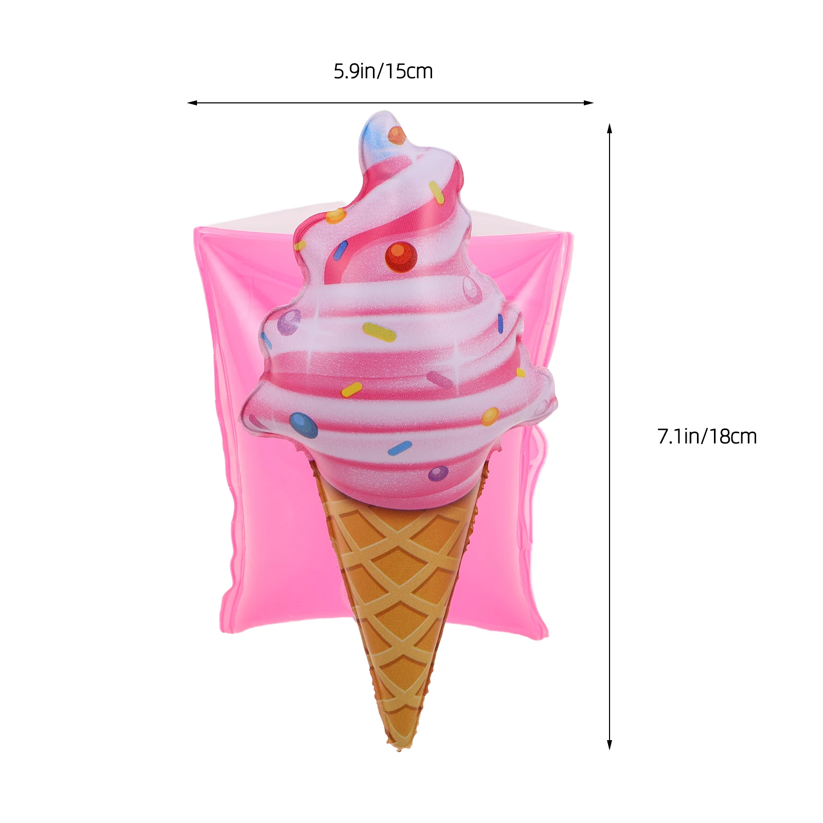 2 pçs crianças braçadeiras flutuador flutua para piscina flutua natação inflável criança brinquedos manga