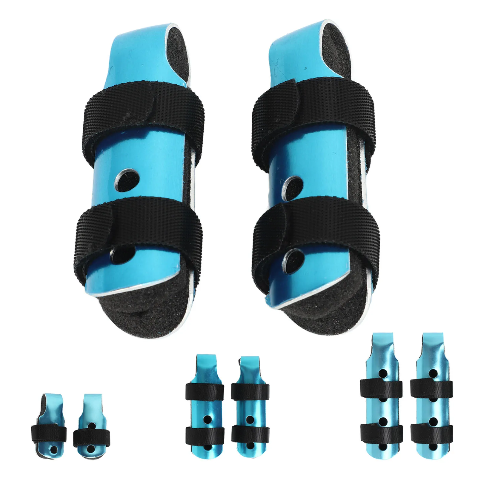 Finger Splint 2Pcs Metal Finger Splint Breathable Finger Support Brace for Arthritis Straightening Broken Finger