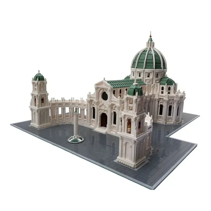 MOC-15896 Famous City Baroque Cathedral Assembled Splicing Building Block Model 13304 Parts Adult Children's Birthday Toy Gift