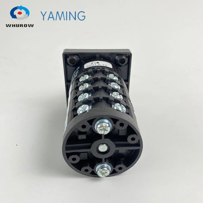 Rotary Switch HZ5B-20/4 Electric Three Positions 16 Terminals Cam Universal Changeover Switch 20A 4 Poles