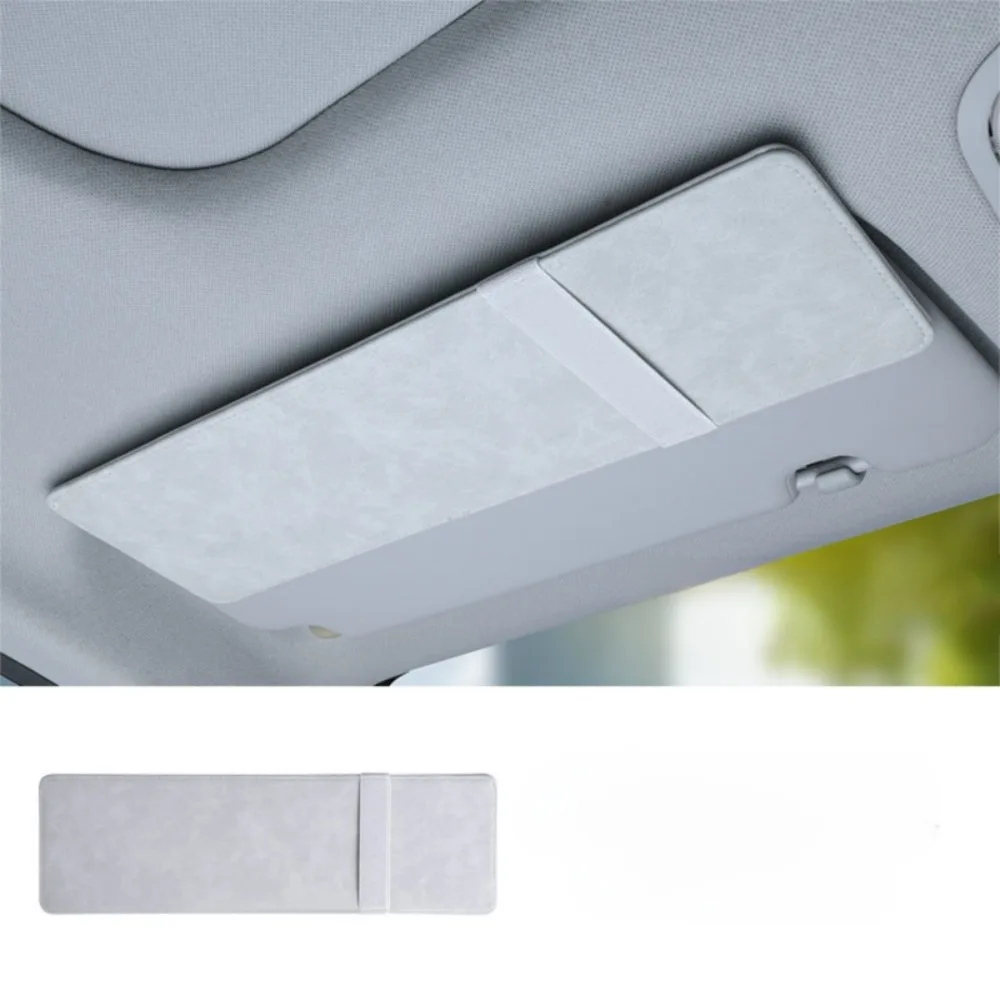 

Anti Glare Car Sun Visor Eye Protection Universal Windshield Sun Cover Car Organizer Glasses Holder Sun Visor Extender