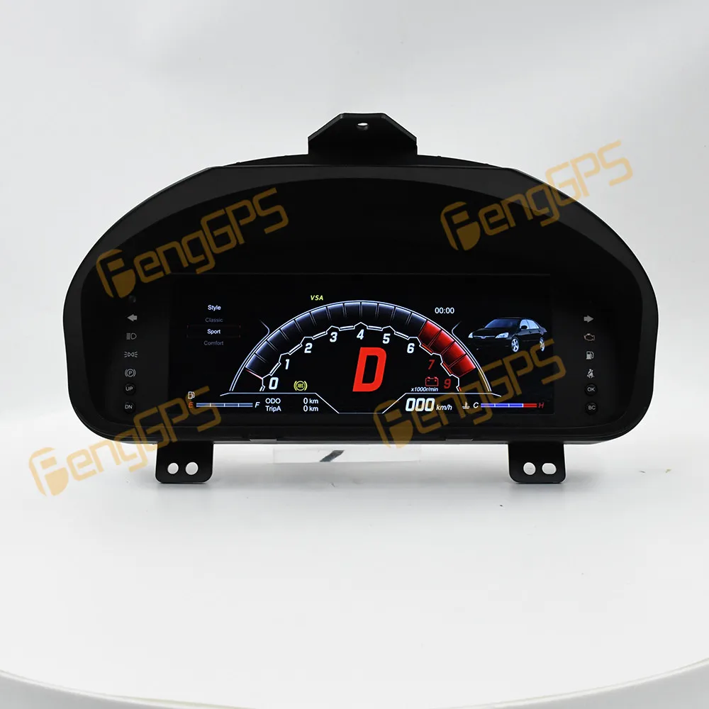 LCD Digital Cluster For Honda Accord 7th Generation LCD Instrument Panel Speedometer Odometer Dashboard Display