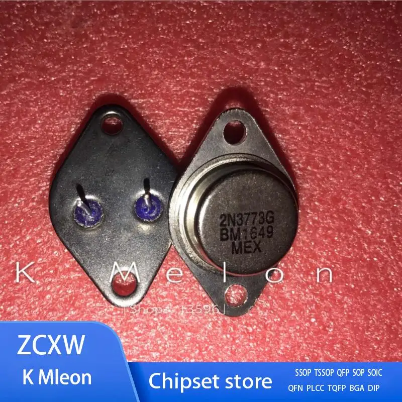 

2PCS/LOT 2N3773G 2N3773 TO-3 16A 140V 150W