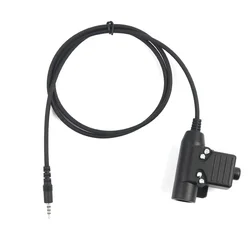NATO Plug U94 PTT Headset Adapter Z113 Standard Version 3.5mm Jack for iPhone HTC Cellphone