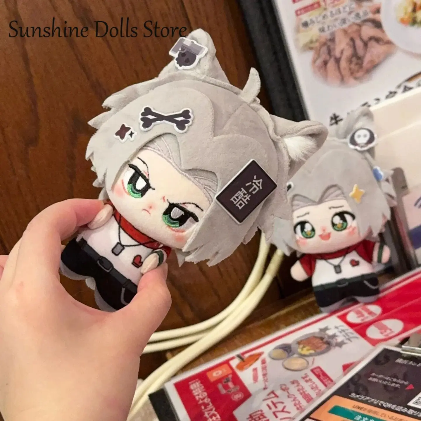 10 سنتيمتر أنيمي هيتمان تولد من جديد! شخصيات جوكوديرا هاياتو من القطيفة التأثيرية حقيبة ظهر جميلة معلقة على شكل نجم البحر ألعاب الجسم هدايا المشجعين