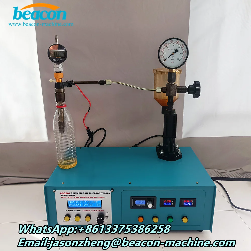 Promotion CR800L Diesel Common Rail Injector Tester With S60h Nozzle Tester