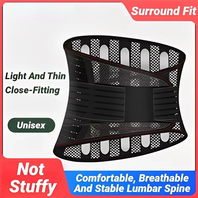 Adjustable Shapewear Corset Belts Waist Trainer Slimming Sheath Flat Belly Reductive Breathable Mesh Lumbar Protector Back Part