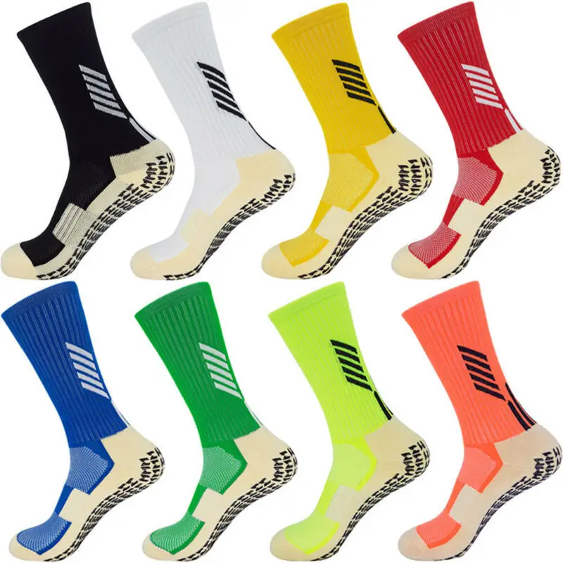 Anti Slip Soccer Socks Adults Youths Kids Good Quality Athletics Sports Grip Sock Non Slip Football Hockey Socks Extra Size