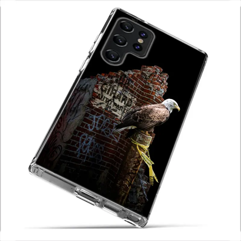 Air Hunter Eagle Fierce Condor Clear Phone Case For Samsung Galaxy S21 S20 S23 FE S24 S22 Ultra Capa S10 S9 S8 Plus S10E Cover S