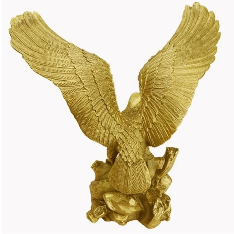 , Bronze Craft Ornament, Spreading Wings, Grand Displaying Ambition, Large Eagle