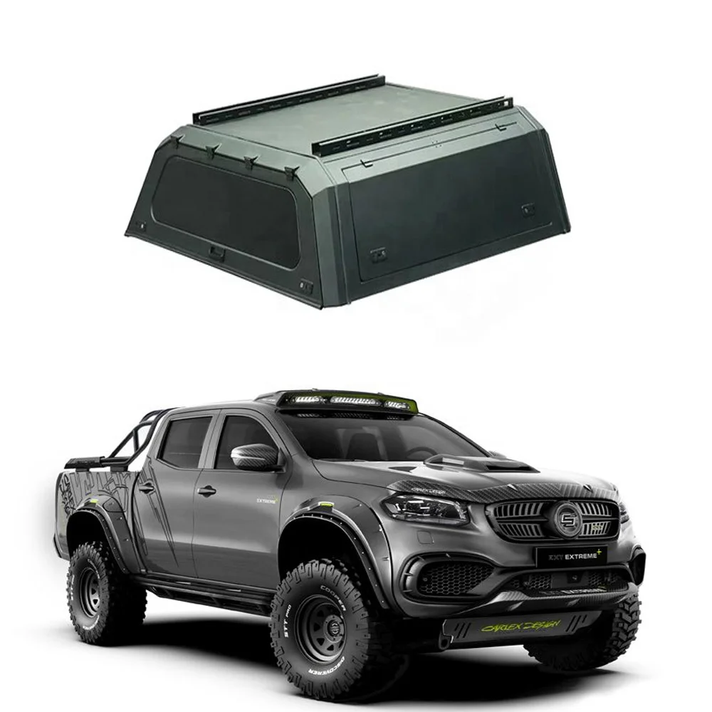 

Pickup Truck Steel Hardtop Topper Camper Canopy with Window for X-class