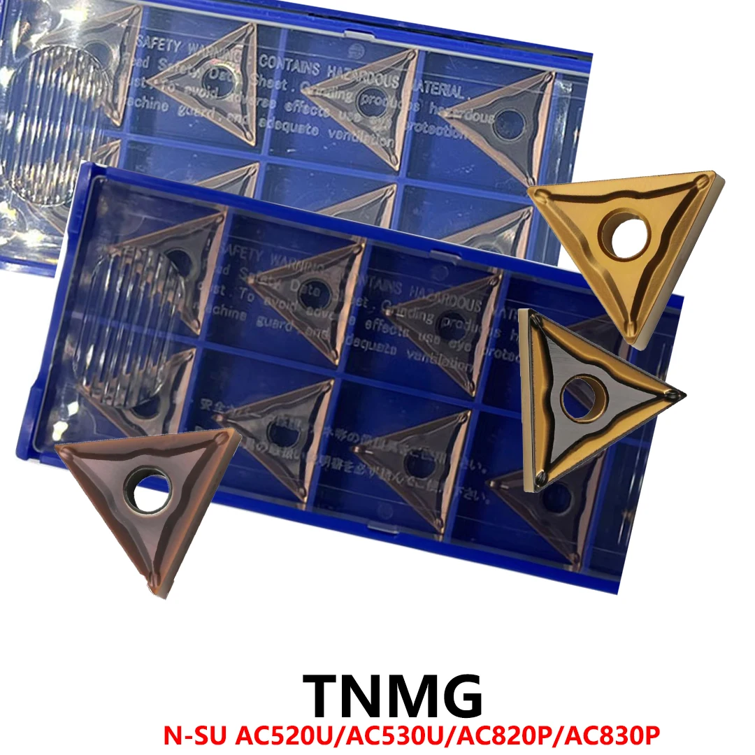 

Оригинальные TNMG160402N TNMG160404N SU TNMG160402 TNMG160404 TNMG160408 N-SU AC520U AC530U AC830P Твердосплавные вставки Лезвия для инструментов с ЧПУ