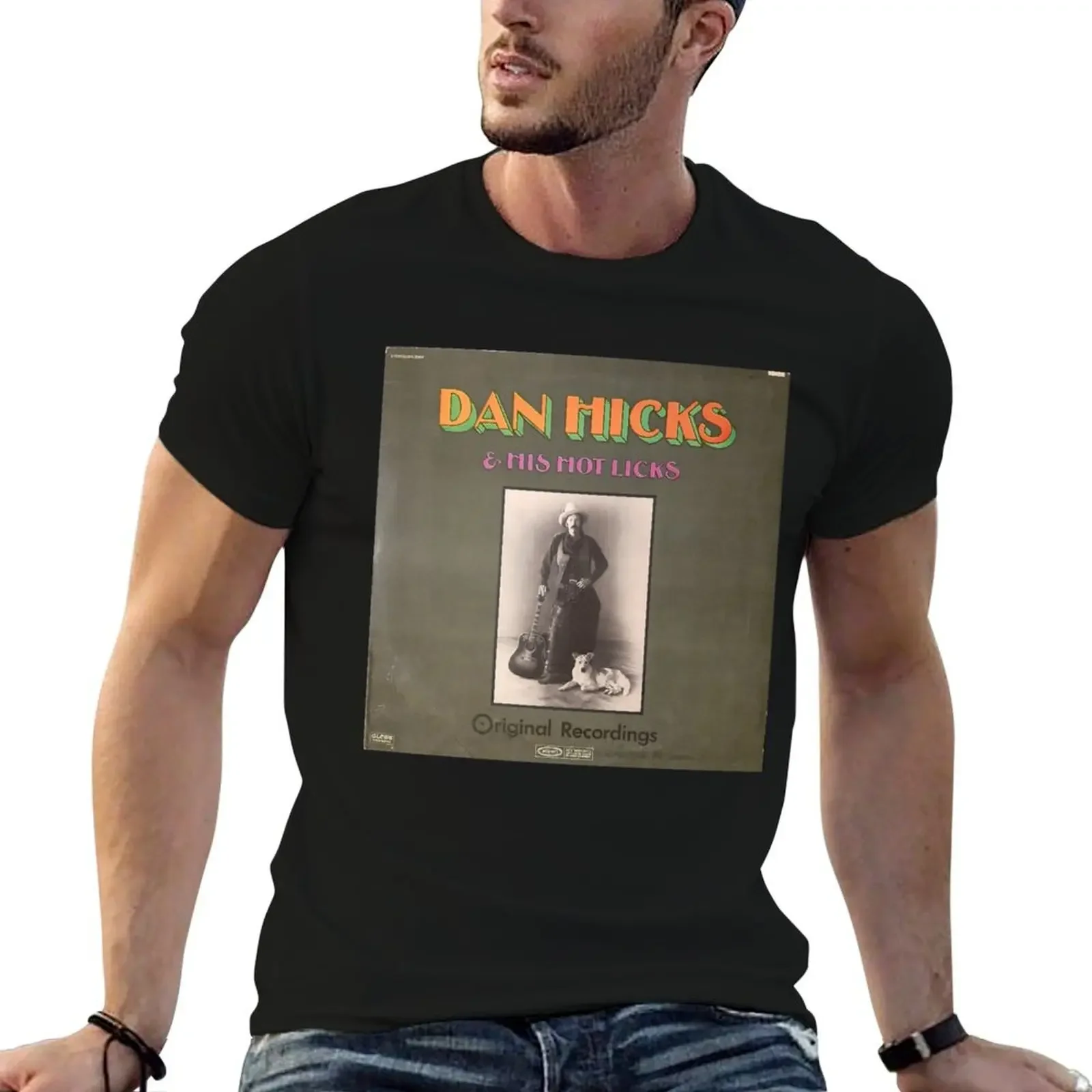 Dan Hicks - Album Cover Photograph T-Shirt Blouse sublime mens graphic t-shirts anime