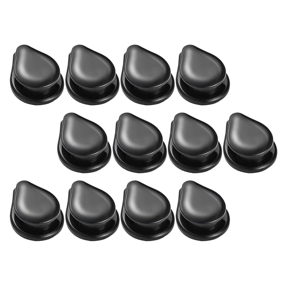 12 pezzi mini ganci grucce appiccicose in plastica ganizers interni auto mini set di grucce accessori per auto ganci per finestre rimorchio veicolo