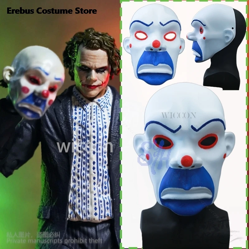 

Joker 3D Polylactic Acid Horror Mask Anime Movie Bank Knight Props Masquerade Halloween Christmas Party Gifts Customized