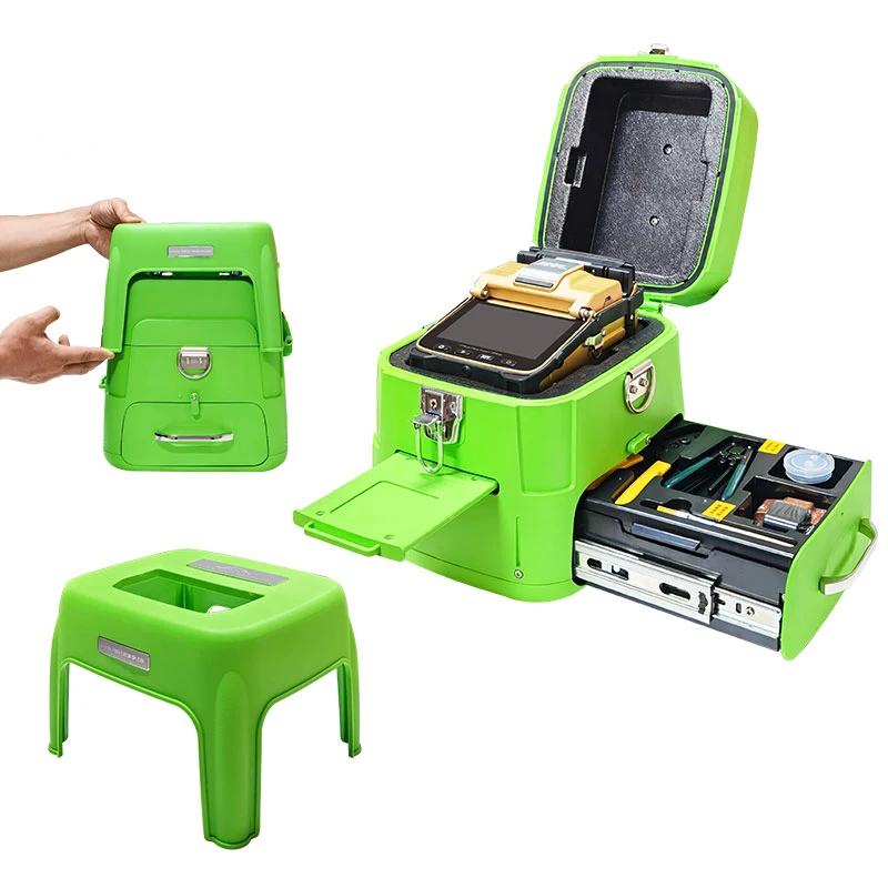 Six-motor fusion splicer 6 seconds splicing machine perfect choice for FTTH project