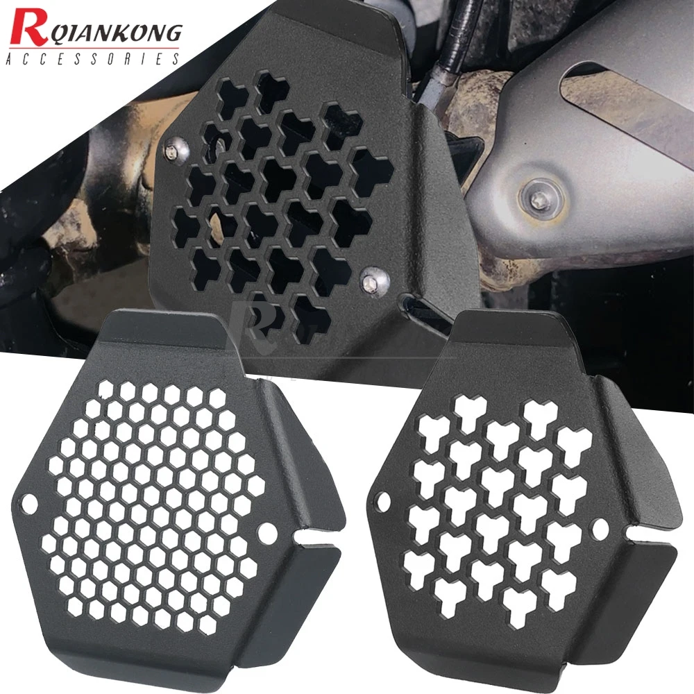 

Motorcycle CNC Aluminum FOR BMW R1200R R1200RT R1200GS R 1200 GS ADVENTURE 2010 2011 2012 2013 2014 Exhaust Flap Cover Protector
