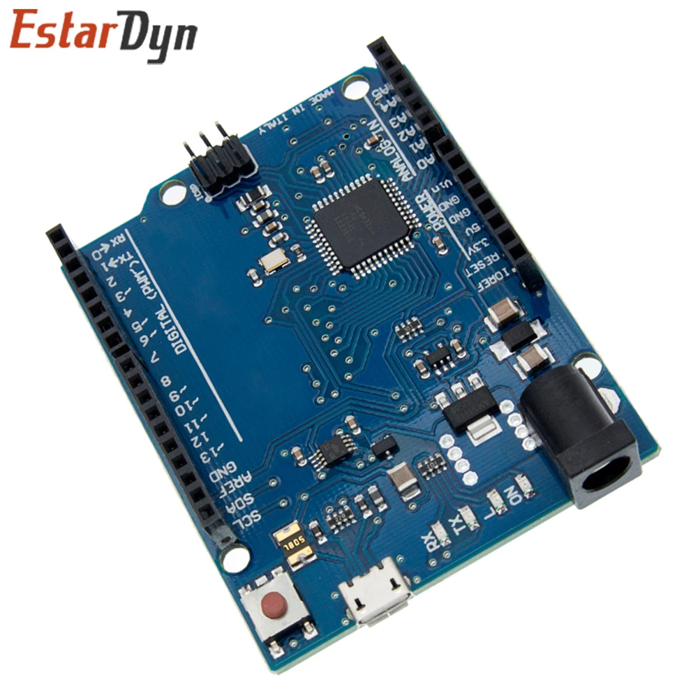 Estardyn Leonardo R3 ATmega32U4 Development Board Micro USB 5V 16MHz with Bootloader DIY Starter Kit Module
