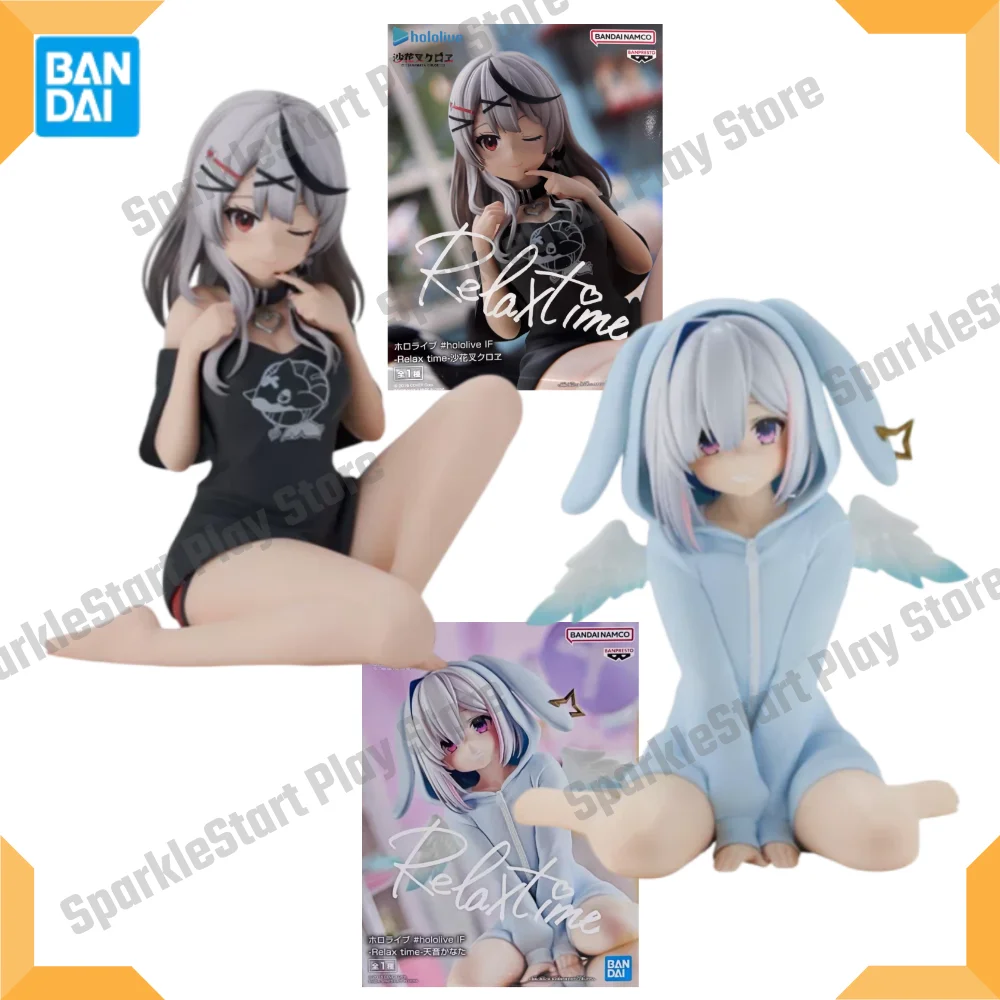 En stock BANPRESTO Original Relax time hololive IF Sakamata Chloe Figura de Anime Modelo en Caja Original Juguete Coleccionable Regalo WY