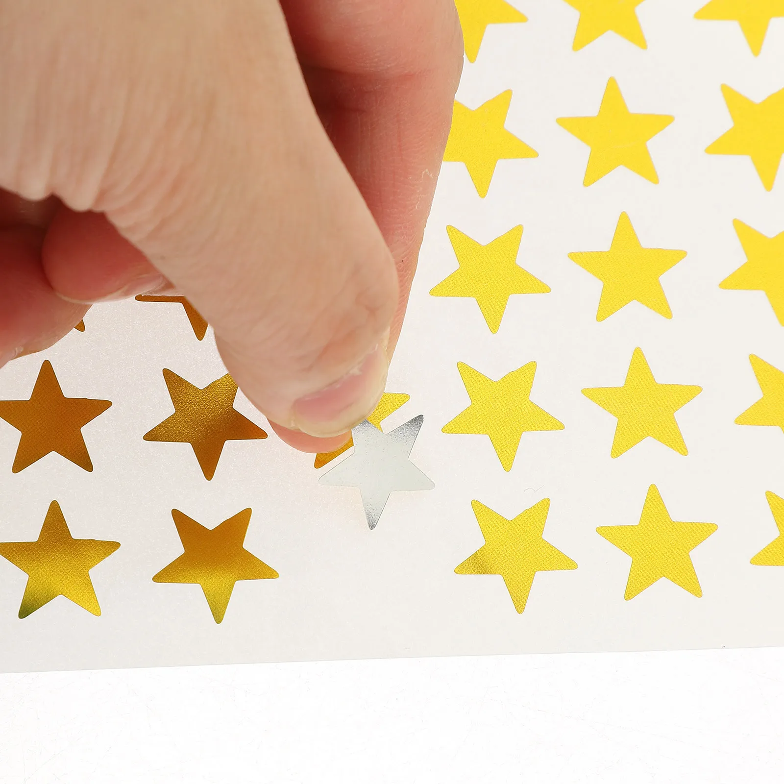 

Colorful Star For Journal Scrapbook Diy Material Stickers Hand Account Decoration Supplies Glitter Decorative Stickers