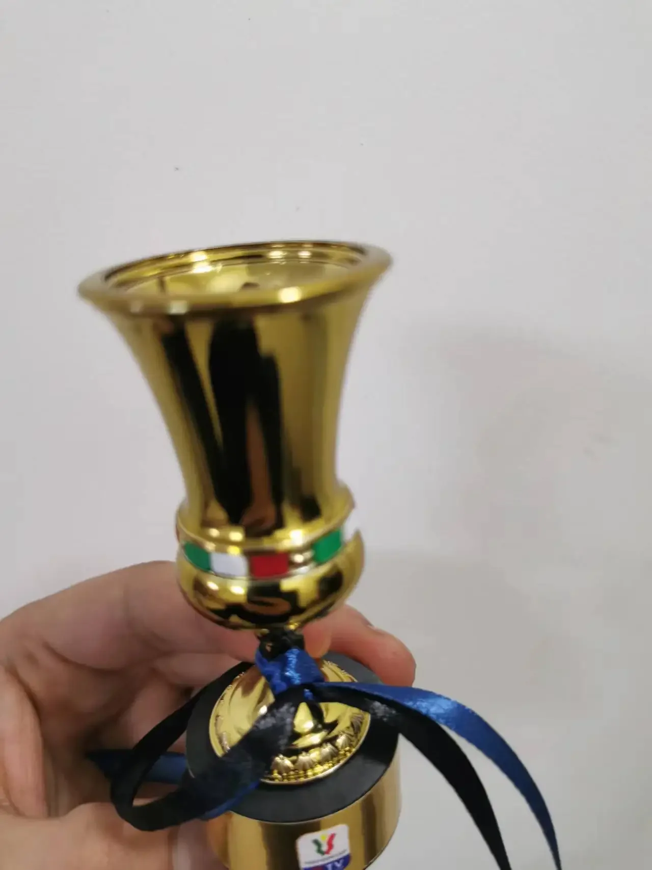 The Mini Replica of  Coppa Italia Trophy Cup Champions Trophy Cup Fan's Souvenir