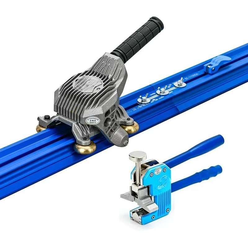 Heavy Duty Large Format Tile Cutter, 3400mm Slim Structure, Ideal for Porcelain & Ceramic Slab Cutting