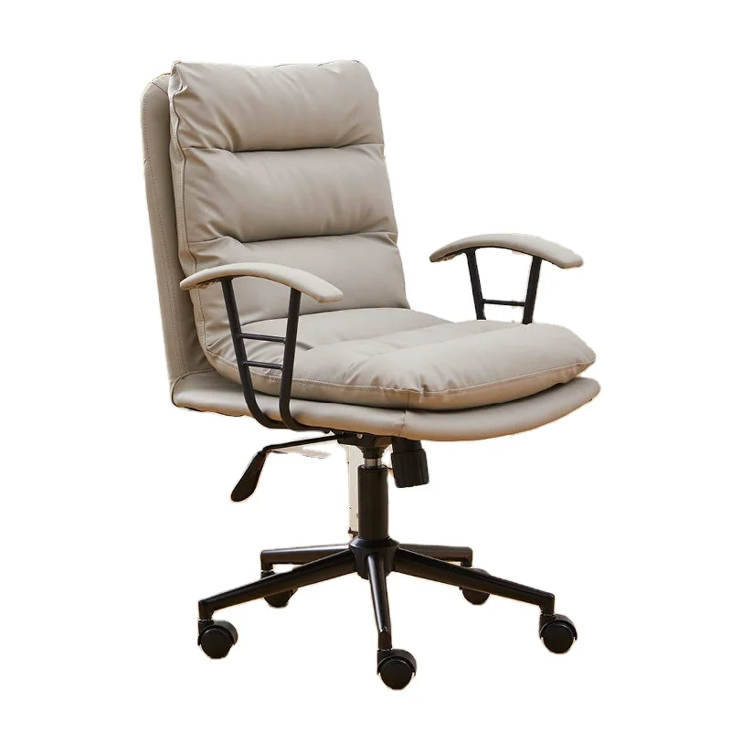 

High-quality soft leather executive office chair modern design, height adjustable