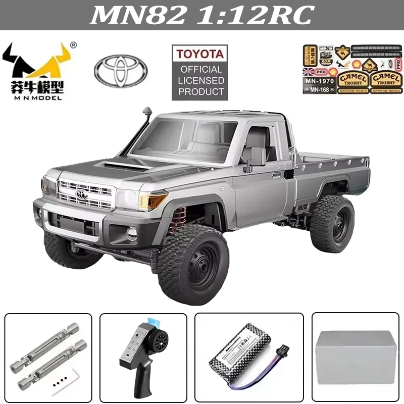 

MN82 MN82S Toyota Rc 4x4 Радиоуправляемый автомобиль 2.4g 1/12 Полномасштабный внедорожный пульт дистанционного управления RC Гусеничный автомобиль Мальчик с дистанционным управлением Игрушечный автомобиль в подарок