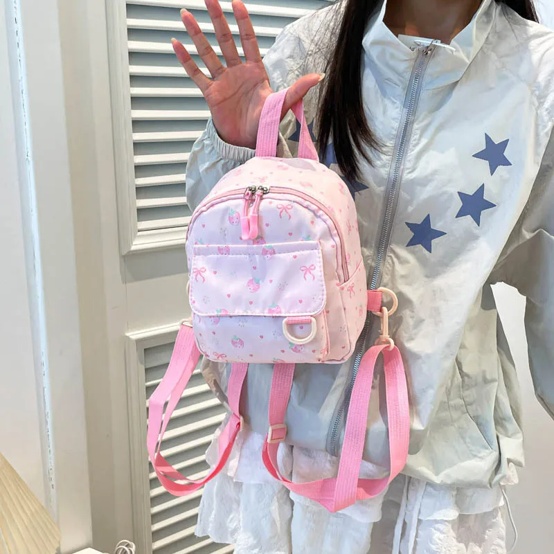 Japanese Girl Cute Cartoon Backpack Girl Student Mini Backpack Large Capacity Backpack Travel Leisure Backpack