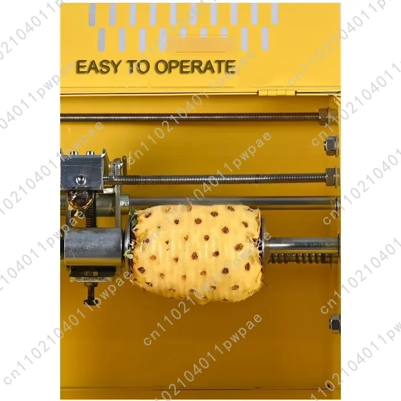 Manual Pineapple Peeler for Restaurant Food Shop Hand Operate Fruit Vegetable Peeling Machine Carbon Steel