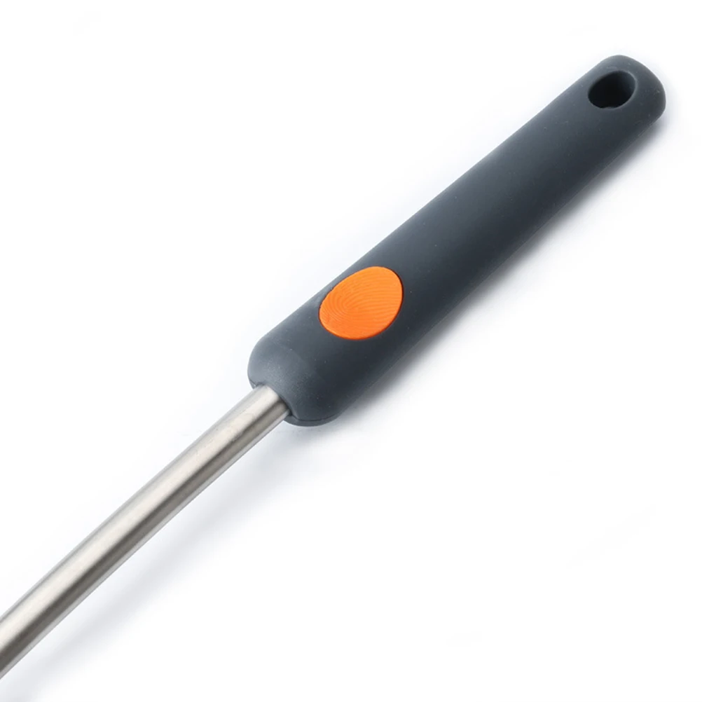 

Silicone Spatula Nonstick Cooking Kitchen Utensil Food Grade Safe Reliable Stainless Steel Pans Pots Saucepan Humanized Handle