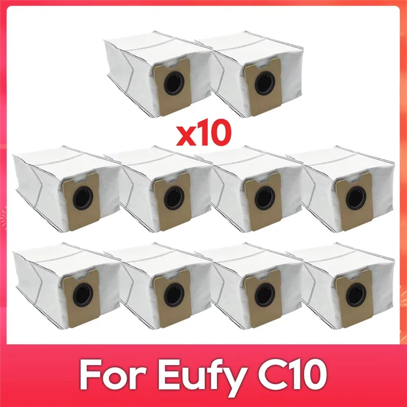 ABZA-먼지 봉투 Eufy C10에 적합 예비 부품 Eufy C10 용 먼지 봉투 교체 액세서리