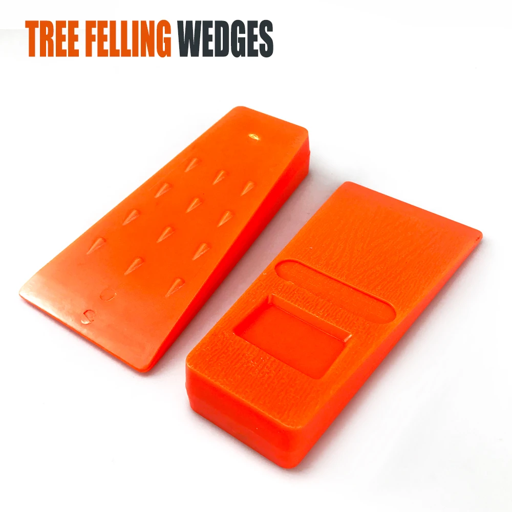 14cm Plastic Tree Felling Wedge Spiked Wedge for Safe Tree Cutting Wood Cutting Tool Chain Saw Partner