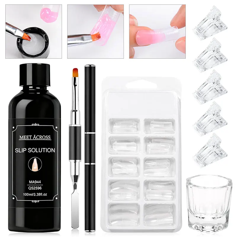 

2/9 шт. 100 мл жидкий раствор для ногтей, набор инструментов для быстрого наращивания, акриловый гель для наращивания ногтей, принадлежности для дизайна ногтей «сделай сам»