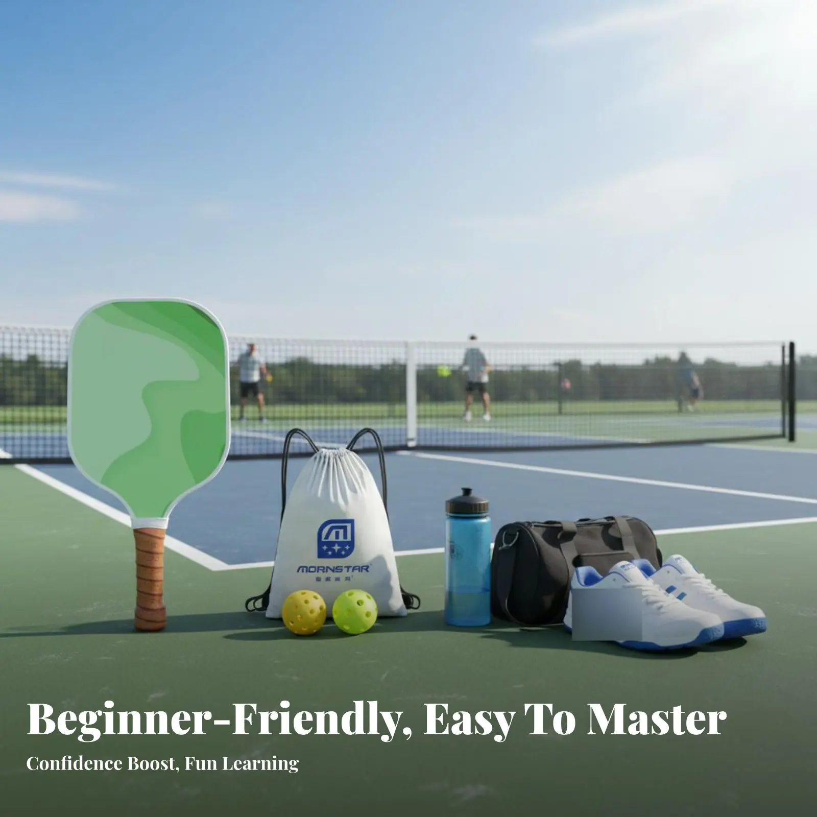 

Pickleball Racket Non-Slip Grip Cellular Center Center Pickleball Racket Cellular Center Center Paddle Sweat Absorbent Sports