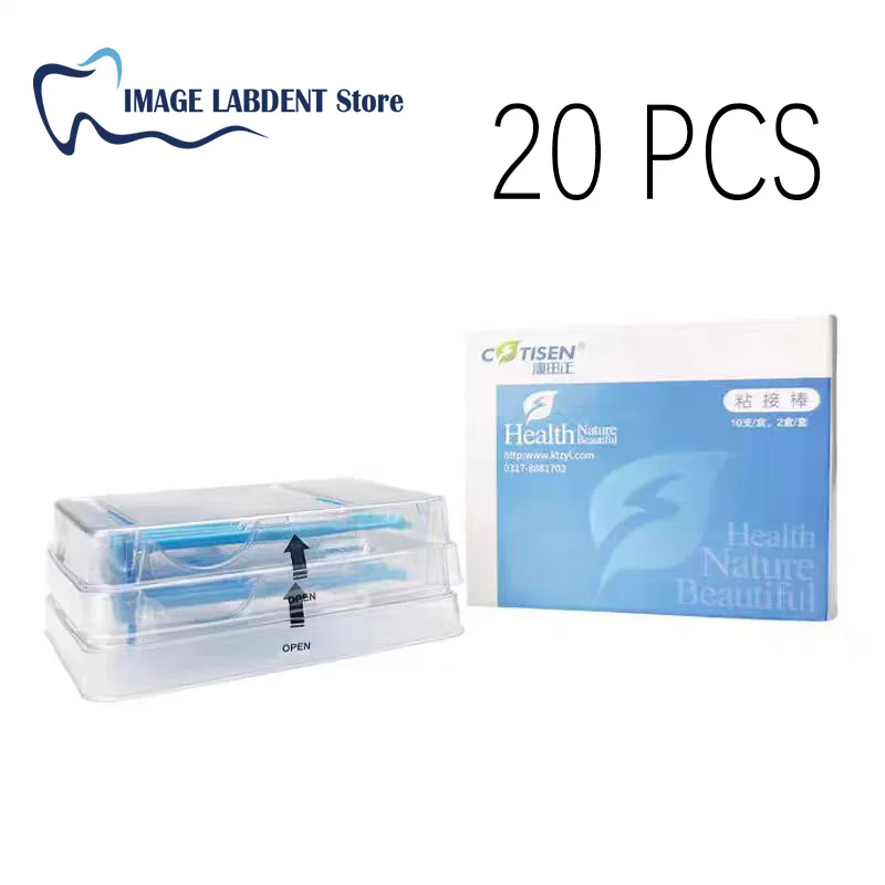 

20 шт., продукт для стоматологической лаборатории Ceramist, липкий стержень с вставками Emax, вставки, короны Emax, одноразовый продукт